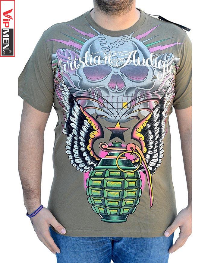 Áo thun Chistian Audigier L-XL-XXL