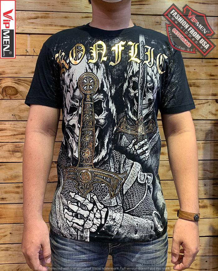 Áo thun Konflic L, XL, XXL